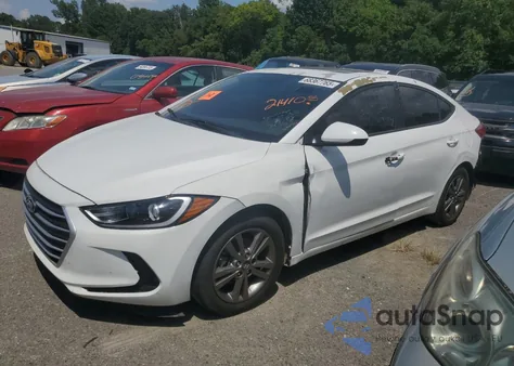 2018 Hyundai Elantra Sel из США, поврежденный, VIN 5NPD84LF0JH214105